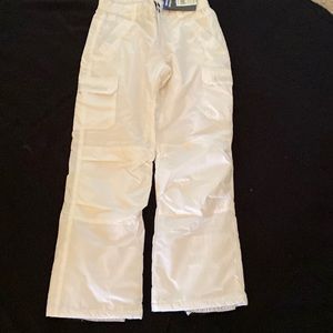 Womens white Boulder Gear ski Pants
